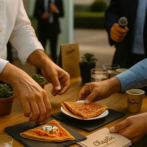 Stand crêpes entreprises