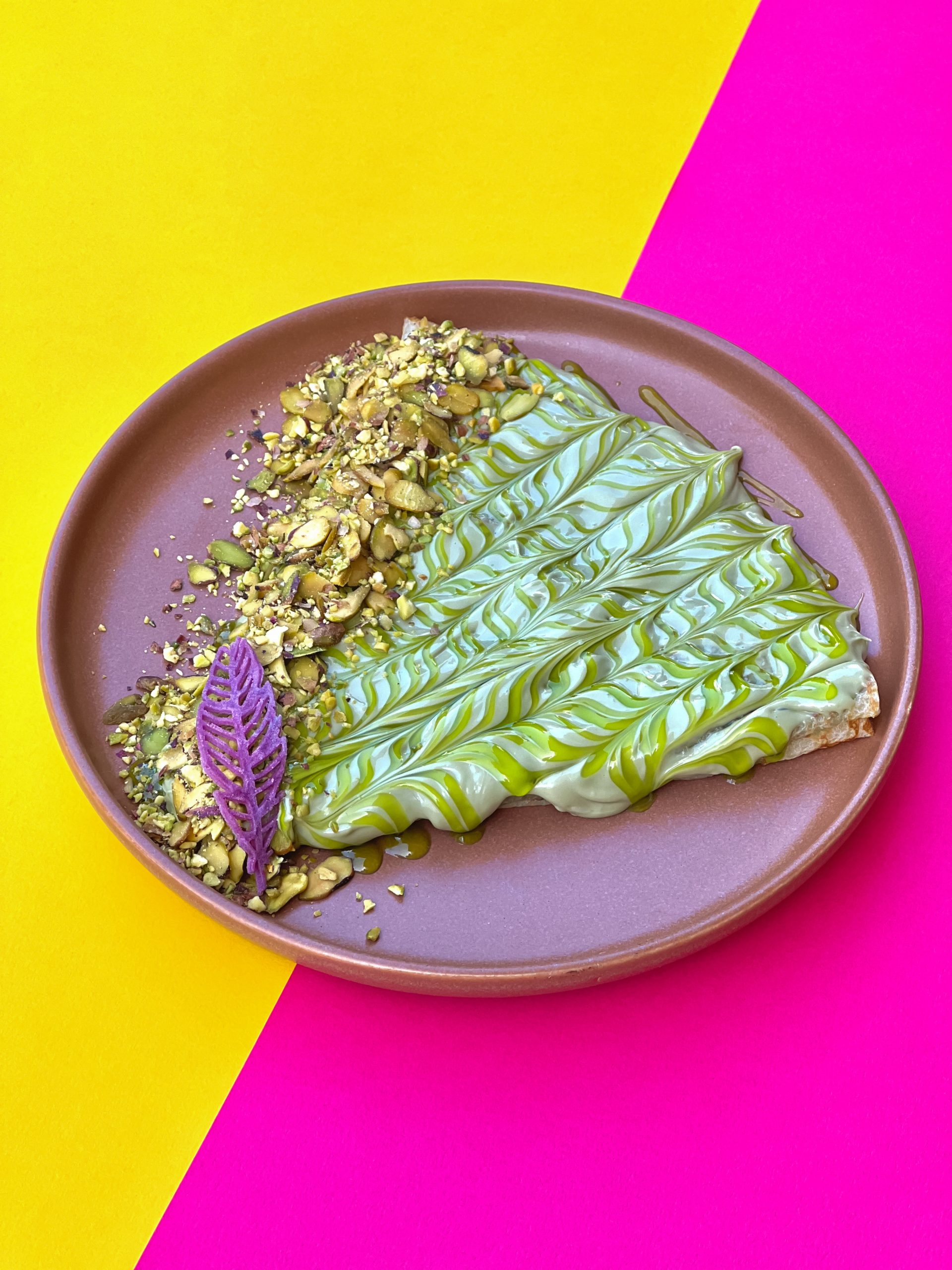 Crêpe Pistachio